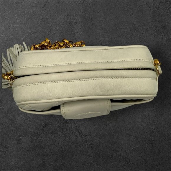 Chanel Lambskin Quilted Camera Tassel Bag with Gold-plated Hardware - Picture 5 of 12